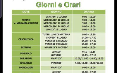 PER I NOSTRI ISCRITTI: PRESENZE NELLE NOSTRE SEDI  PER LA COMPILAZIONE DEGLI ASSEGNI FAMILIARI