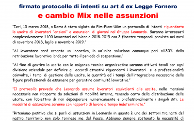 Comunicato Stampa: Leonardo Assume