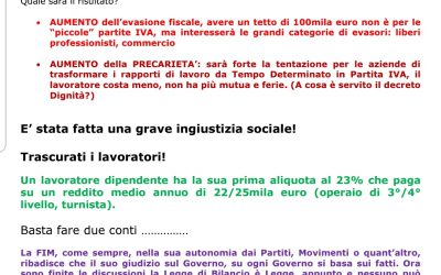 Legge di Bilancio: niente sconti sulle tasse per i Lavoratori, premiate le Partite IVA